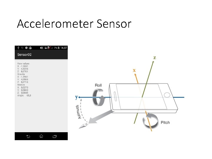 Accelerometer Sensor 