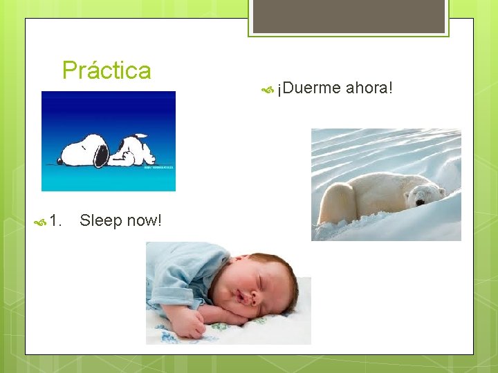 Práctica 1. Sleep now! ¡Duerme ahora! 