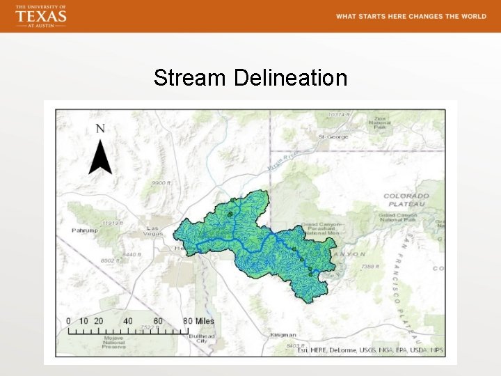 Stream Delineation 