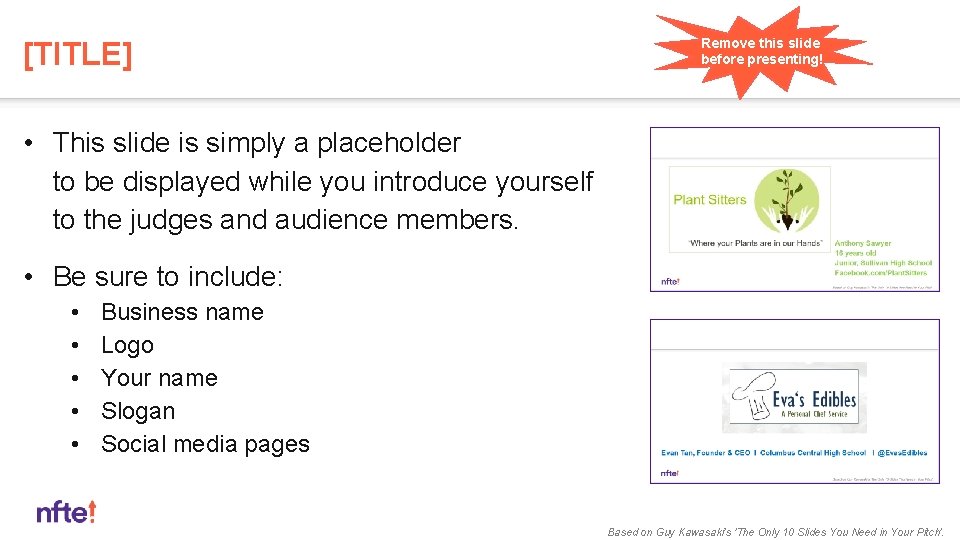 [TITLE] Remove this slide before presenting! • This slide is simply a placeholder to