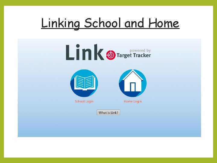 Linking School and Home 