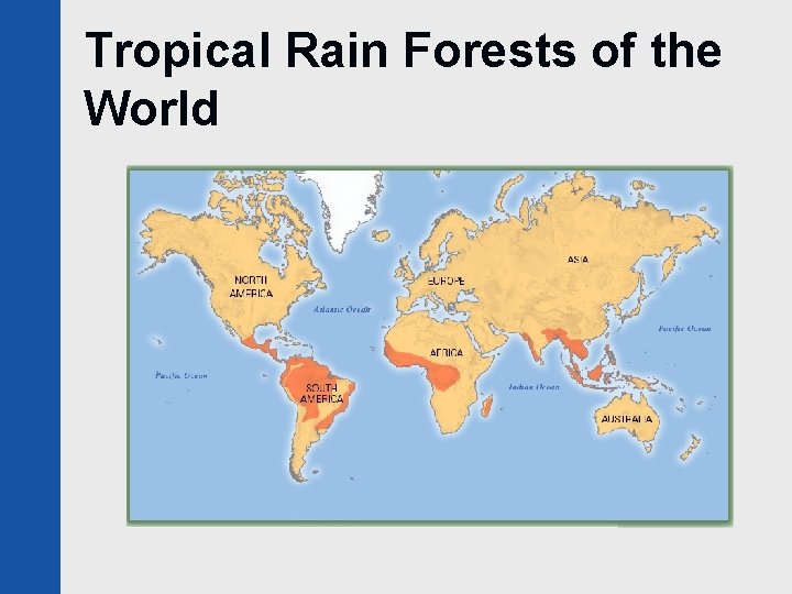 Tropical Rain Forests of the World 