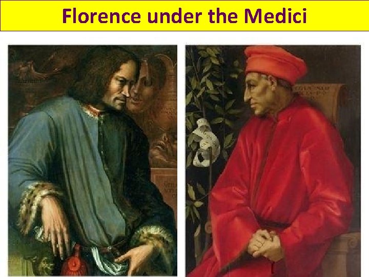 Florence under the Medici 