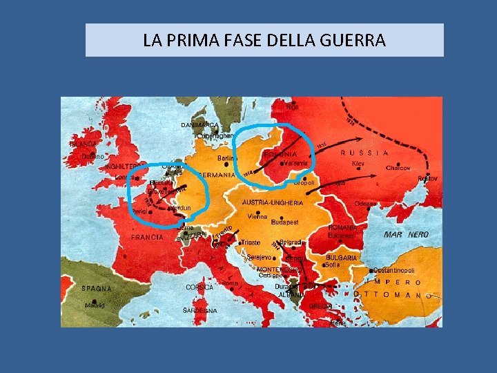 Quando C'è Stata La Prima Guerra Mondiale LLLA PRIMA GUERRA MONDIALE I FATTI 1914 1915