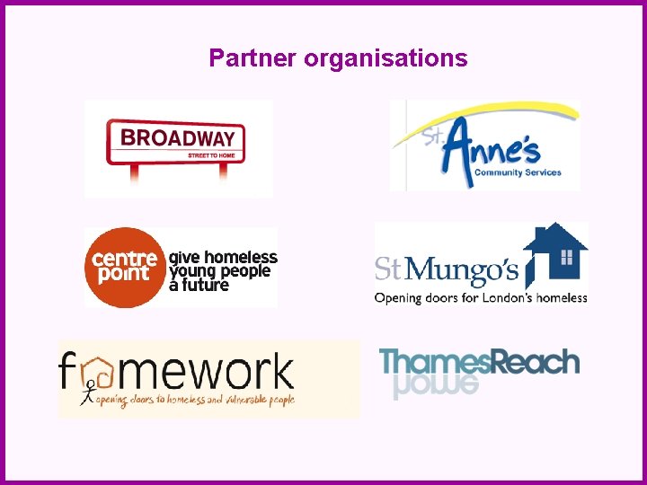 Partner organisations 