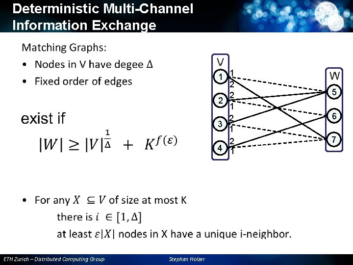 Deterministic Multi-Channel Information Exchange • 1 1 2 2 2 1 2 3 1 Deterministic Multi-Channel Information Exchange • 1 1 2 2 2 1 2 3 1