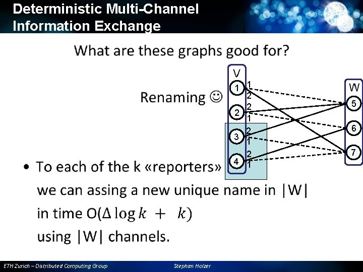 Deterministic Multi-Channel Information Exchange • 1 1 2 2 2 1 2 3 1 Deterministic Multi-Channel Information Exchange • 1 1 2 2 2 1 2 3 1