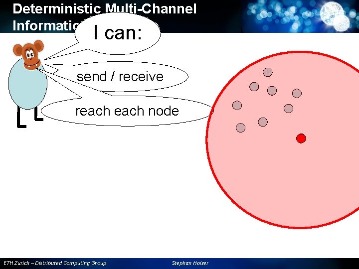 Deterministic Multi-Channel Information Exchange I can: send / receive reach node ETH Zurich – Deterministic Multi-Channel Information Exchange I can: send / receive reach node ETH Zurich –