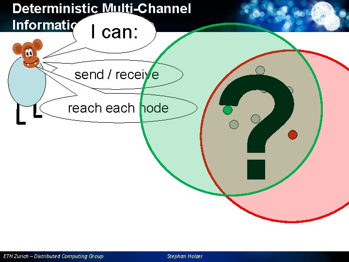 Deterministic Multi-Channel Information Exchange I can: send / receive reach node ETH Zurich – Deterministic Multi-Channel Information Exchange I can: send / receive reach node ETH Zurich –