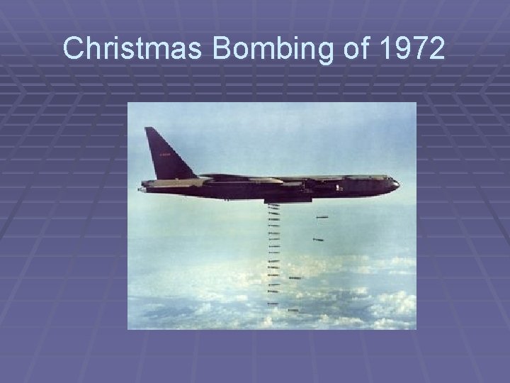 Christmas Bombing of 1972 