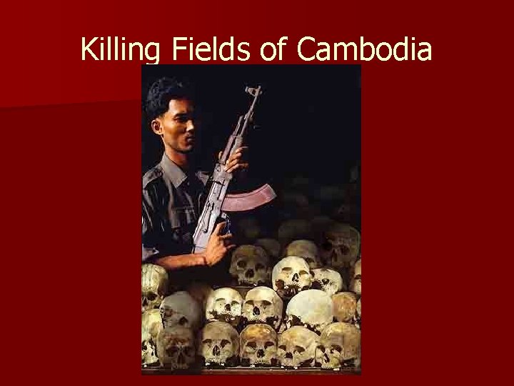 Killing Fields of Cambodia 