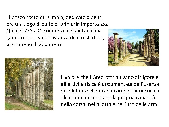 I giochi olimpici nellantica Grecia Aurora Maselli Elsa