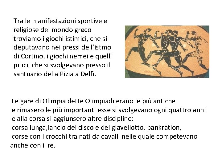 I giochi olimpici nellantica Grecia Aurora Maselli Elsa