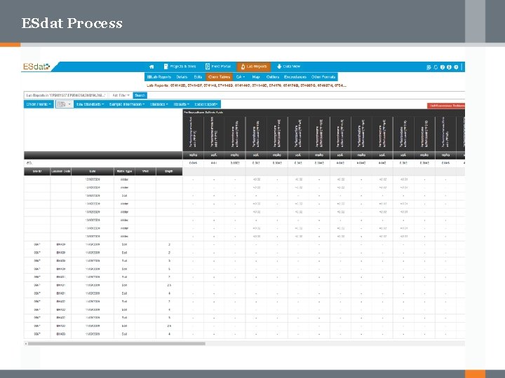 ESdat Process 