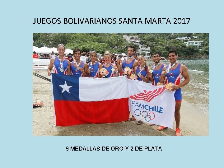 JUEGOS BOLIVARIANOS SANTA MARTA 2017 9 MEDALLAS DE ORO Y 2 DE PLATA 