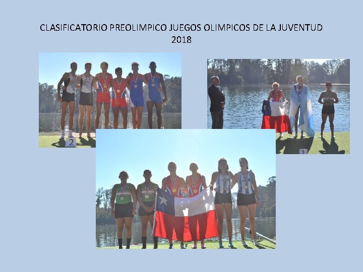 CLASIFICATORIO PREOLIMPICO JUEGOS OLIMPICOS DE LA JUVENTUD 2018 