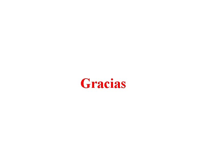 Gracias 