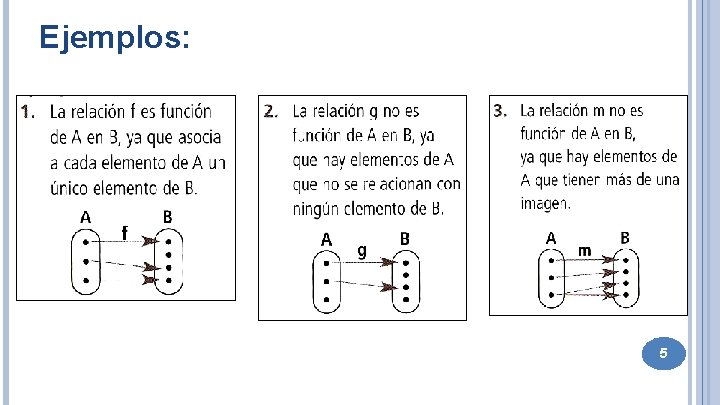 Ejemplos: 5 