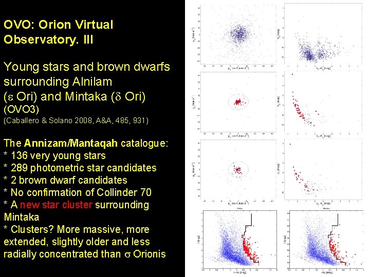 OVO: Orion Virtual Observatory. III Young stars and brown dwarfs surrounding Alnilam (e Ori) OVO: Orion Virtual Observatory. III Young stars and brown dwarfs surrounding Alnilam (e Ori)