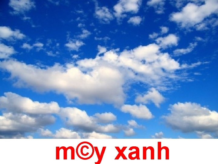 m©y xanh 