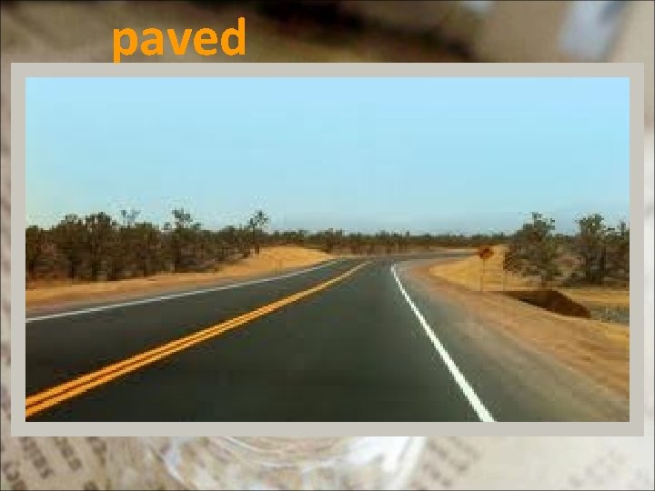 paved 