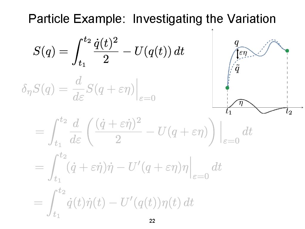 Particle Example: Investigating the Variation 22 