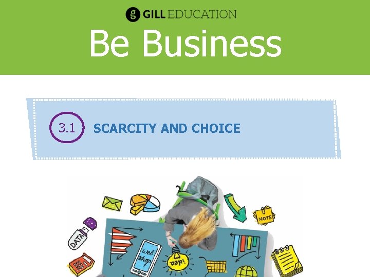 Be Business 3. 1 SCARCITY AND CHOICE 