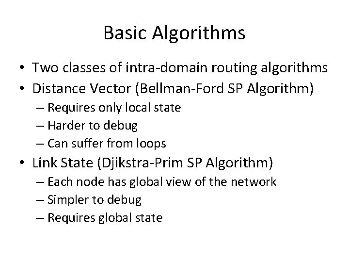 CPS356 Computer Networks Class 8 IP Forwarding Routing
