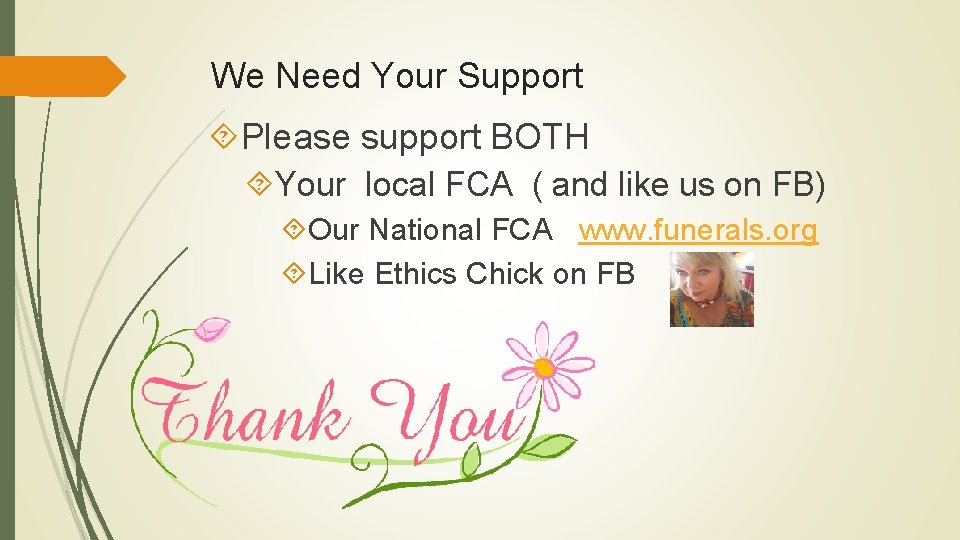 We Need Your Support Please support BOTH Your local FCA ( and like us We Need Your Support Please support BOTH Your local FCA ( and like us