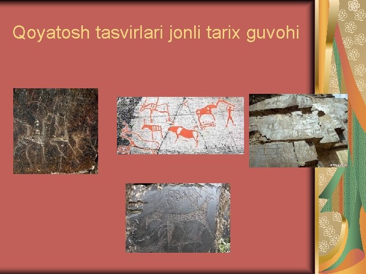 Qoyatosh tasvirlari jonli tarix guvohi 