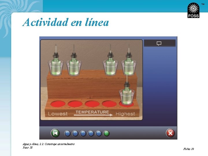 TM Actividad en línea Agua y clima, 2. 2: Construye un termómetro Paso 18