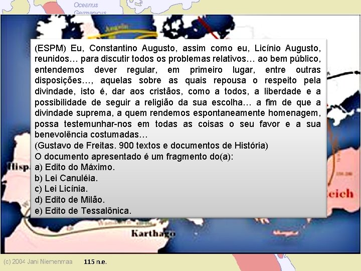 O Império (27 a. C. - 476 ) (Mackenzie) A crise do Império Romano O Império (27 a. C. - 476 ) (Mackenzie) A crise do Império Romano
