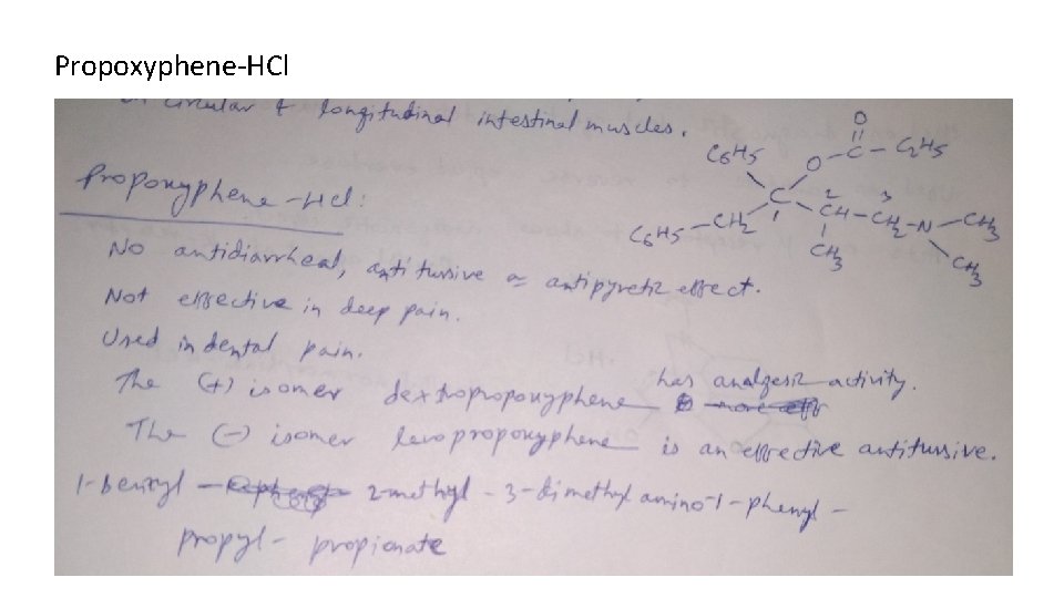 Propoxyphene-HCl 