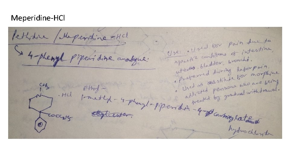 Meperidine-HCl 