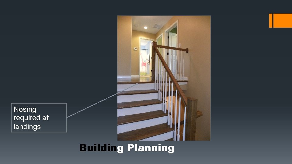 Nosing required at landings Building Planning Nosing required at landings Building Planning