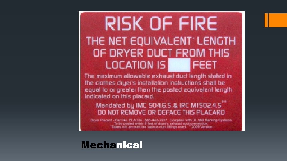 Mechanical Mechanical