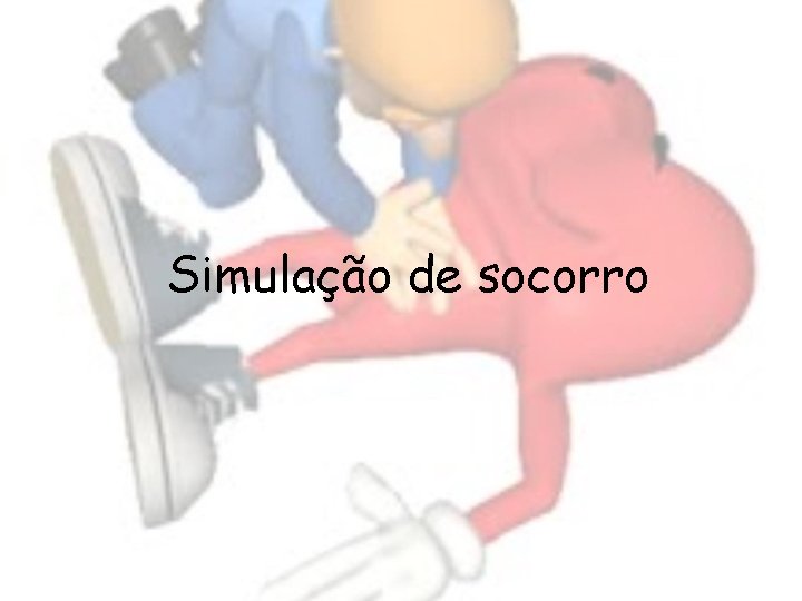 Simulação de socorro 