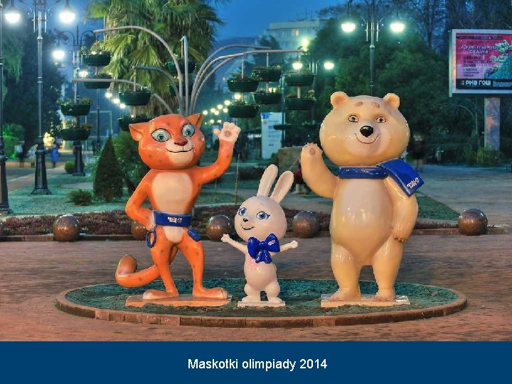 Maskotki olimpiady 2014 