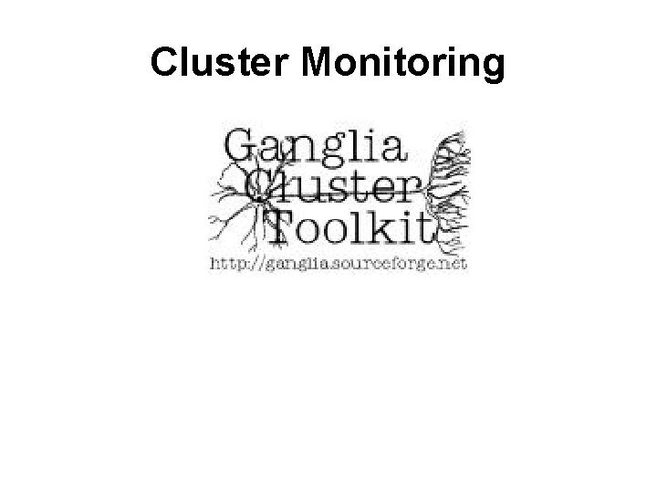 Cluster Monitoring 