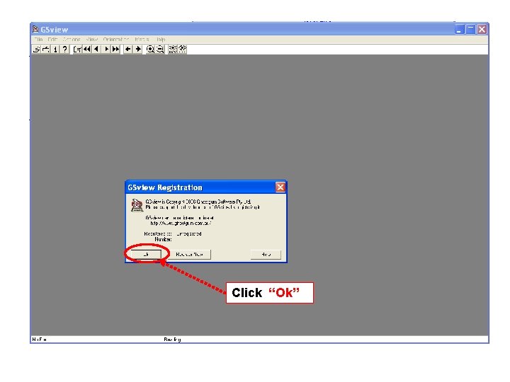 Click “Ok” 