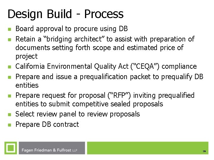Understanding Project Delivery Methods Red Bluff Union Elementary