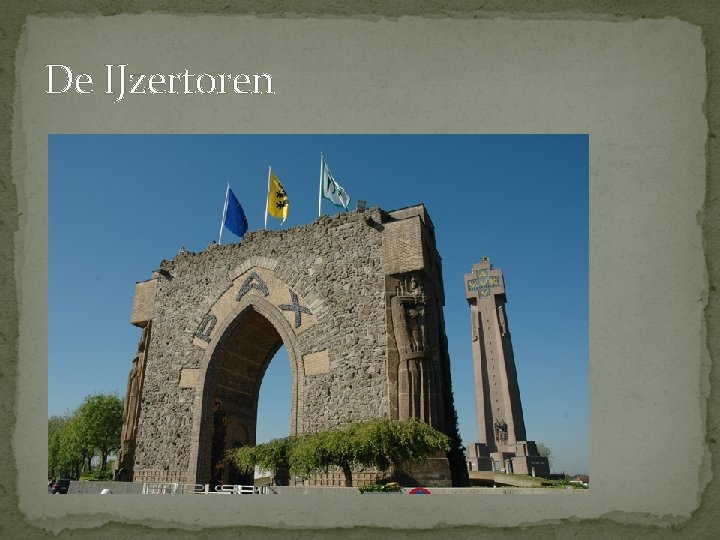 De IJzertoren 