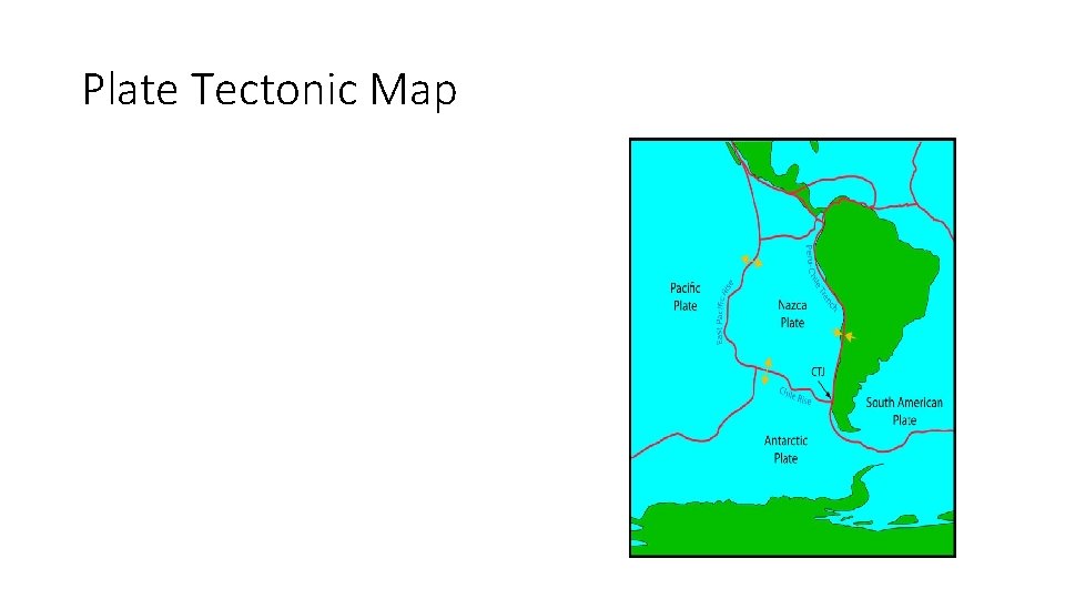 Plate Tectonic Map 