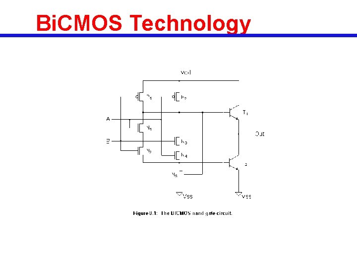 Bi. CMOS Technology 