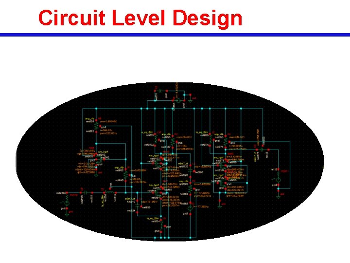 Circuit Level Design 