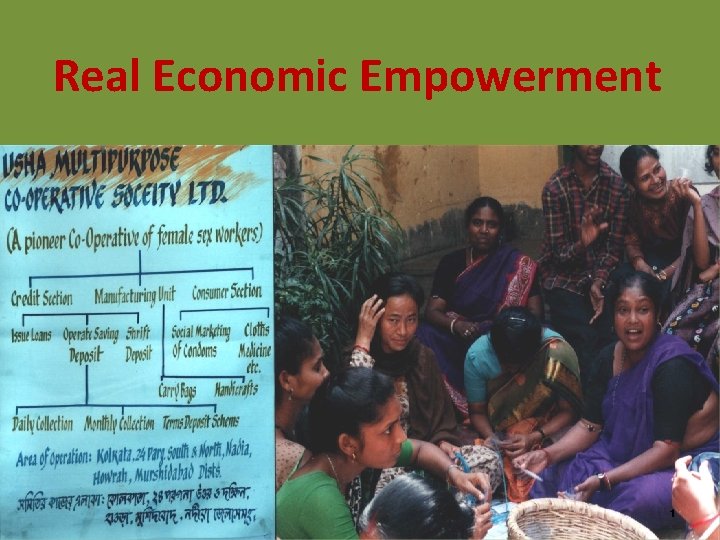 Real Economic Empowerment Real Economic Empowerment
