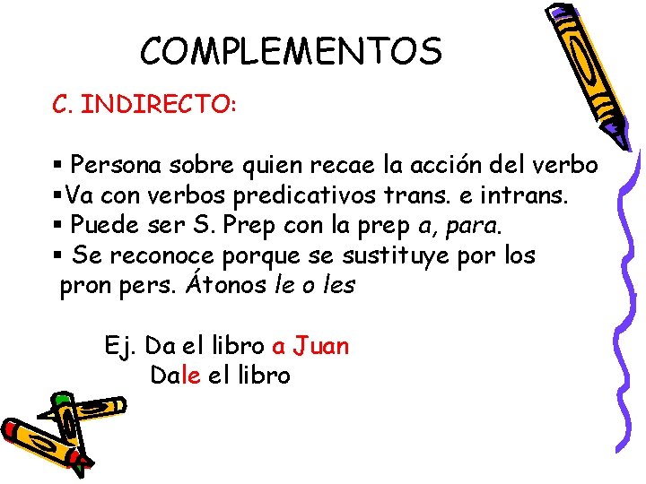 LA GRAMTICA Morfologa y Sintaxis Anlisis sintctico de