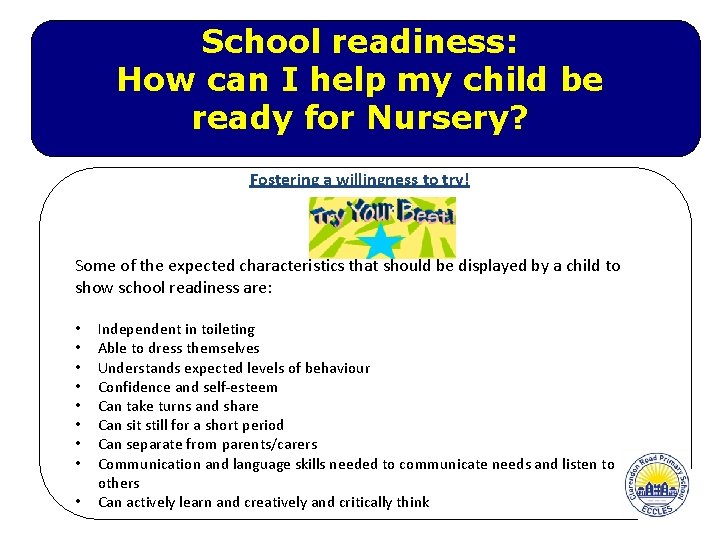 School readiness: How can I help my child be ready for Nursery? Fostering a