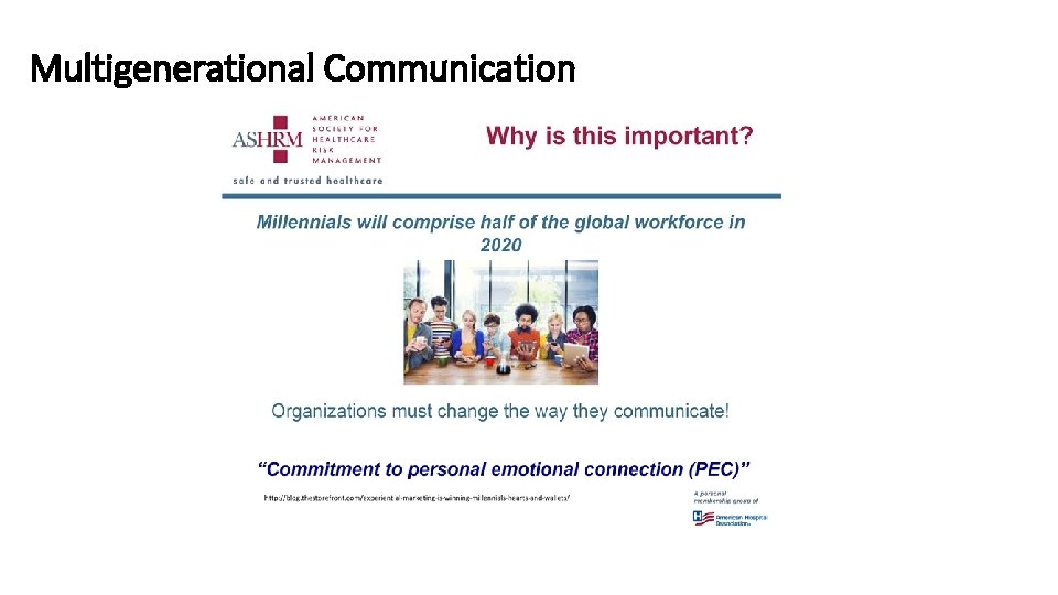 Multigenerational Communication Multigenerational Communication