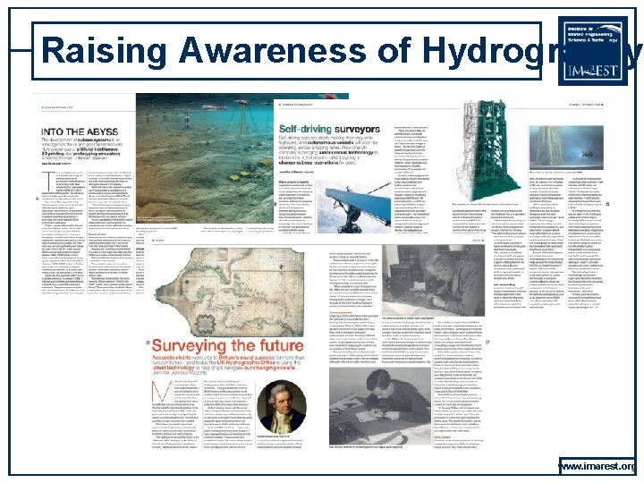 Raising Awareness of Hydrography www. imarest. org Raising Awareness of Hydrography www. imarest. org